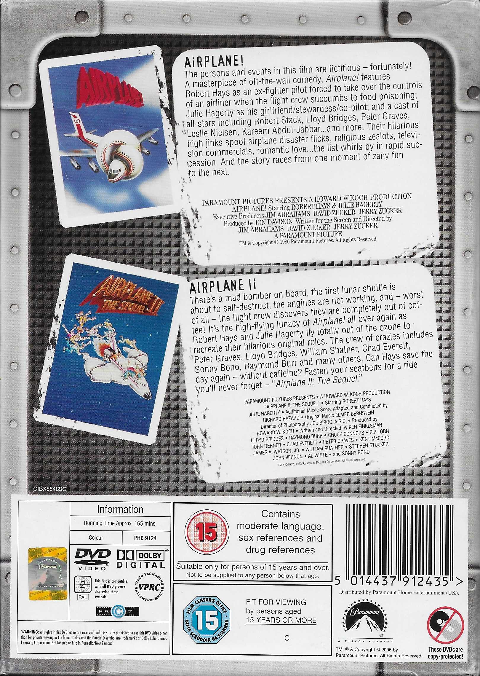Back cover of PHE 9124
